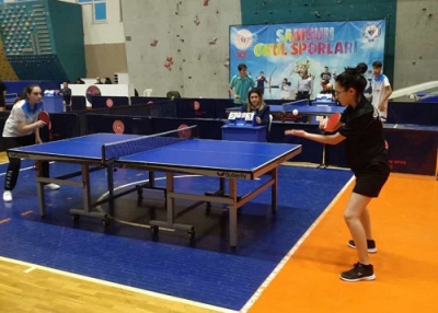 Kızılırmak Anadolu Lisesi Kızları Masa Tenisi Samsun Şampiyonu