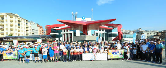 Canik'te 'Ailemle Spor Yapıyorum' etkinliği