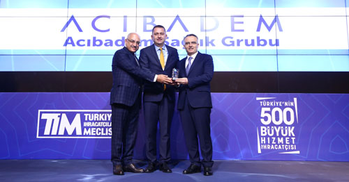 ACIBADEM, SAĞLIK HİZMETLERİ KATEGORİSİNDE YİNE BİRİNCİ