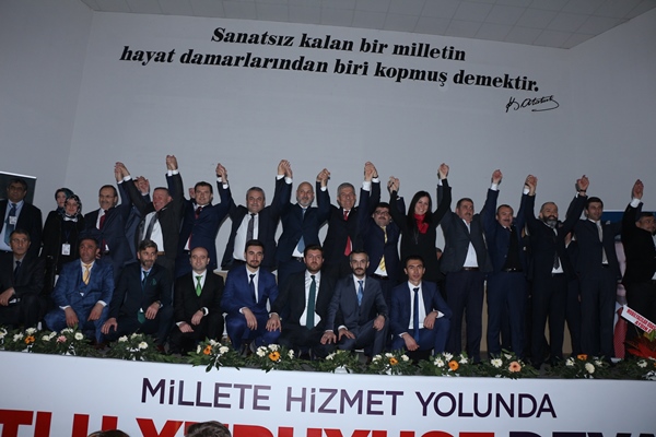 AK PARTİ BAFRA 6. OLAĞAN KONGRESİ YAPILDI
