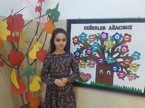 ALTINYAPRAK İLKOKULU' NDA DEĞERLERİ AĞACI