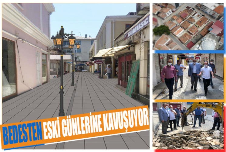 BABFRA BELEDİYESİ BU KEZ DE BEDESTEN İÇİN DÜĞMEYE BASTI.