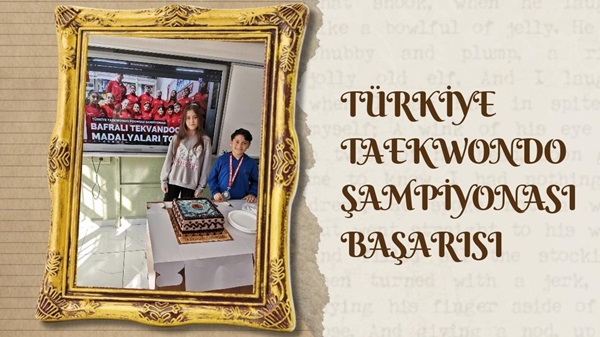 Bafra Cumhuriyet Ortaokulu Taekwondo Poomsae Şampiyonasında