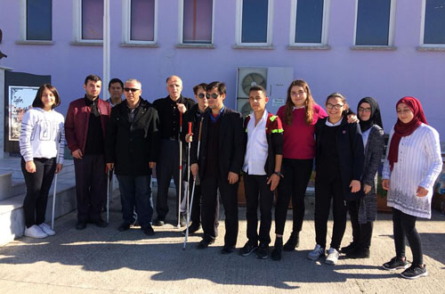 BAFRA' DA 15 EKİM BEYAZ BASTON GÜNÜ ETKİNLİĞİ