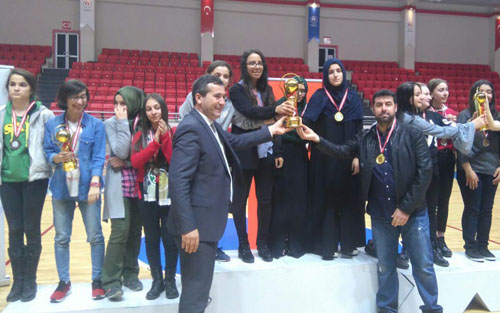 BAFRA FEN LİSESİ SAMSUN İL TURNUVASINDA SATRANÇTA İL BİRİNCİSİ