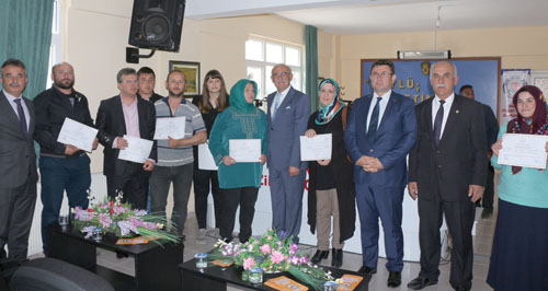 BAFRA ZİRAAT ODASI SERTİFİKALARI VERDİ