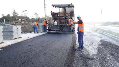 BAFRA’DA BÜYÜKŞEHİRİN PROJELERİ HIZLA DEVAM EDİYOR