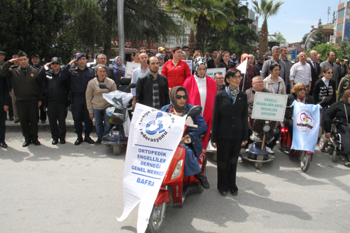 Bafra'da Engelliler Haftası Etkinliği Gerçekleştirildi