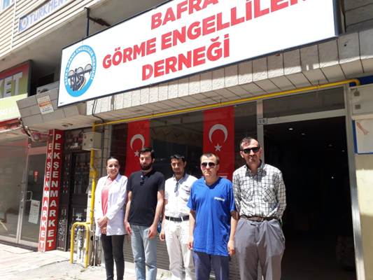 BAFRA’DA ENGELLİLERE YÖNELİK KPSS SINAVLARINA HAZIRLIK KURSU AÇILDI