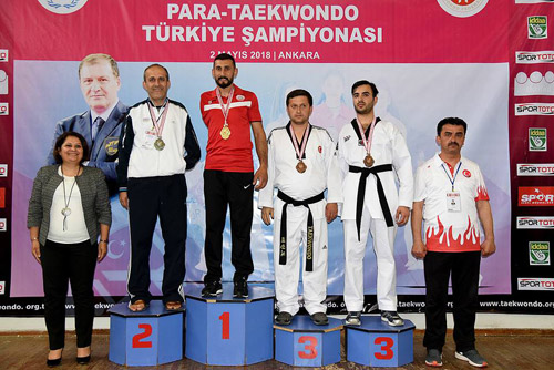 BAFRALI NURİ ÇAKIR PARA-TAEKWONDO TÜRKİYE 2. Sİ