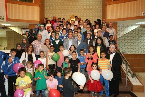 Başkan Genç yetimlerle buluştu