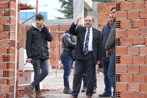 BAŞKAN ŞAHİN 3 PROJEYİ YERİNDE İNCELEDİ