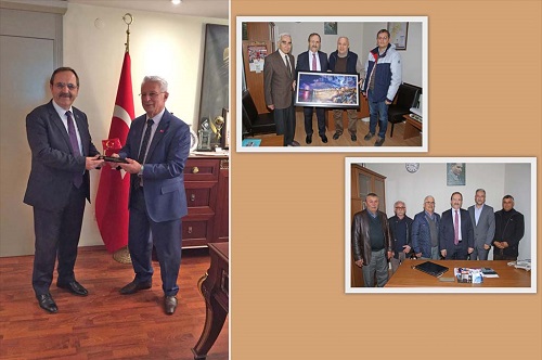 BAŞKAN ŞAHİN: BAFRAMIZIN ROZETİNİ TAŞIYORUM