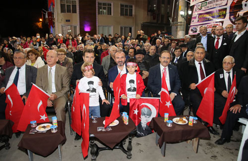 BAŞKAN ŞAHİN CUMHURİYETLE COŞTU VE COŞTURDU