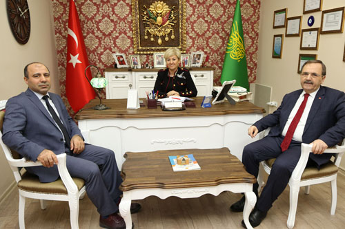 BAŞKAN ŞAHİN GİRİŞİMCİLERE MORAL VERDİ