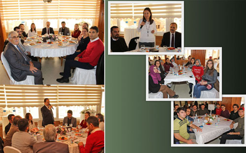 BAŞKAN ŞAHİN TURİZM FAKÜLTESİ ÖĞRENCİLERİYLE BULUŞTU