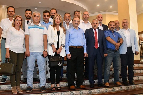 Başkan Şahin'den Gazi Tekin Sivri'ye vefa