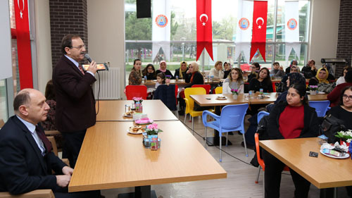 BAŞKAN ŞAHİN’E BAYANLARDAN TEŞEKKÜR