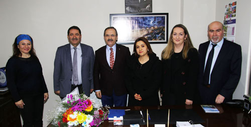 BAŞKAN ŞAHİN’E MAARİF HAREKETİNE DESTEKLERİ İÇİN TEŞEKKÜR ZİYARETİ