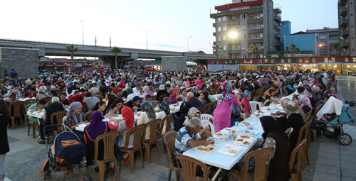 Canik'te gönüller bir oldu