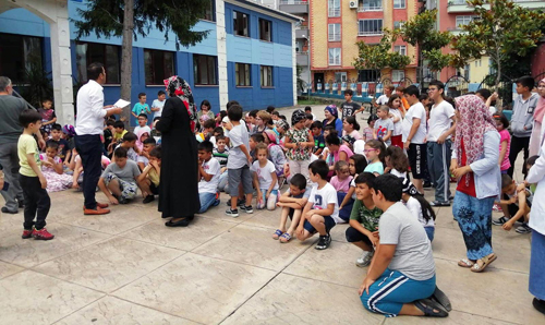 CANİK'TE YAZ OKULUNA YOĞUN İLGİ