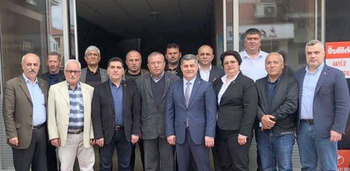 CHP İlçe Başkanlığından Bafra TSO’ya Ziyaret