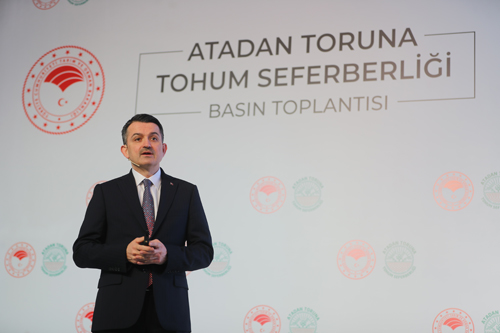 Cumhuriyet tarihinin en kapsamlı yerli tohum seferberliği başladı