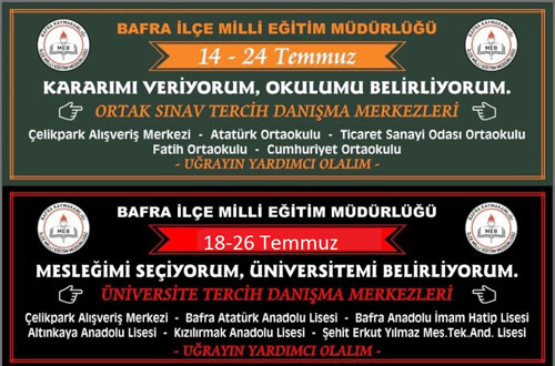 Danışmanlık ve Üniversite Tercih Danışmanlık Merkezleri