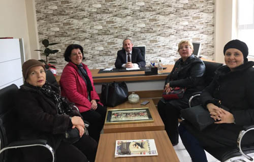 ESKİ MEZUNLARDAN GAZİ ORTAOKULU' NA ZİYARET