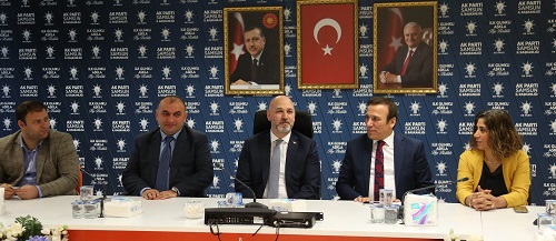 Genç'ten Karaduman'a ziyaret