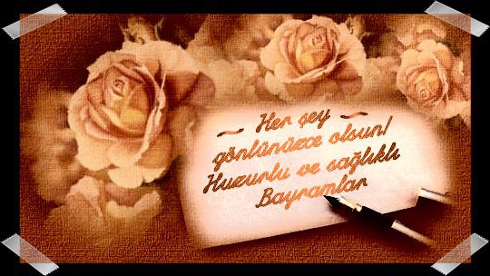GÜNDAY AİLESİNDEN RAMAZAN BAYRAMI KUTLAMA MESAJI