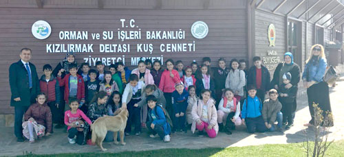 İSMET İNÖNÜ İLKOKULU KUŞ CENNETİ ZİYARETİNDE