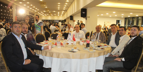 MODA KONUT İNŞAAT SERRA OTEL'DE İFTAR YEMEĞİ VERDİ