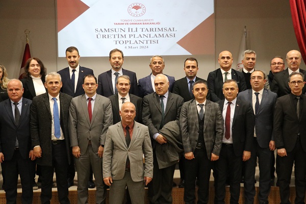 Samsun İli Tarımsal Üretim Planlama Toplantısı Yapıldı