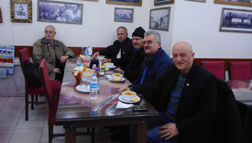 SAMSUN VE BAFRALI ŞAİRLER HALİL USTA' DA BULUŞTU