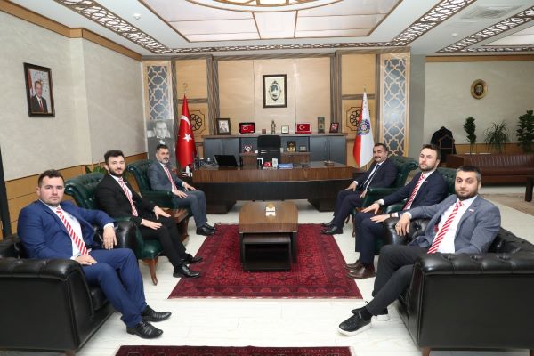 Sevdamız Samsun Genel Merkezi'nden Emniyet Müdürü Ahmet Arıbaş'a ziyaret
