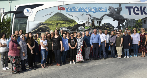 Tekkeköy halkının Ecdadının Destan Yazdığı Topraklara yolculuğu devam ediyor