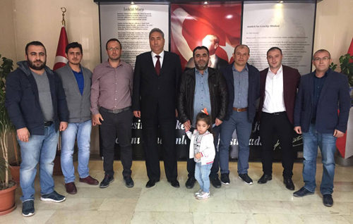 TÜRK EĞİTİM SEN’DEN BAFRA EMNİYET MÜDÜRÜ’NE ZİYARET