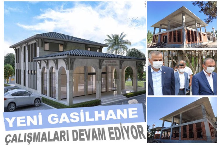 YENİ GASİLHANE ÇALIŞMALARI DEVAM EDİYOR.