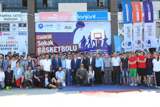Canik'te Sokak Basketbolu heyecanı başladı