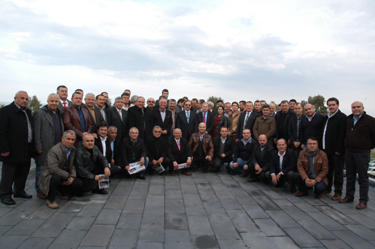 Samsun'da yaşayan Bafralılar, kahvaltılı toplantıda bir araya geldiler