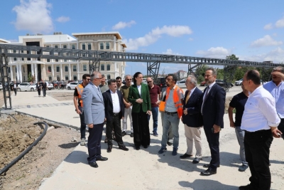 AK Parti Genel Başkan Yardımcısı ve Samsun Milletvekili Çiğdem Karaaslan:  “HAMİT BAŞKANIMIZIN HAYALİNİ BİRLİKTE GERÇEĞE DÖNÜŞTÜRÜYORUZ”