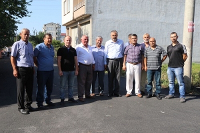 ALPASLAN MAHALLESİNDE ASFALT ARTIK SORUN DEĞİL