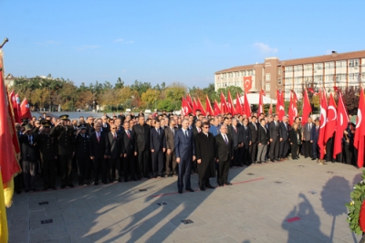 ATATÜRK 1O KASIM’DA BAFRA’DA SAYGIYLA ANILDI 