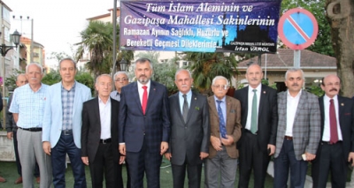 BAFRA BELEDİYESİ BÜYÜKCAMİ VE GAZİPAŞA MAHALLELERİNDE HALK İFTARI VERDİ