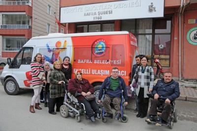 BAFRA BELEDİYESİ ENGELLİ KOORDİNASYON MERKEZİ HİZMETİ GİRDİ