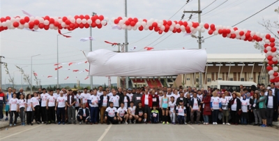 Bafra Dünya Lideri İçin Koştu !!!