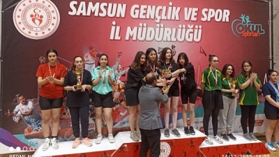 Bafra KAL Kızlar Masa Tenisi Samsun Şampiyonu 