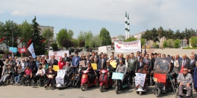 Bafra'da 10-16 Mayıs Engelliler Haftası Etkinliği Düzenlendi 