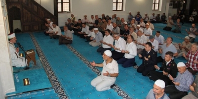 BAFRA'DA 15 TEMMUZ ŞEHİTLERİ İÇİN MEVLİT OKUTULDU